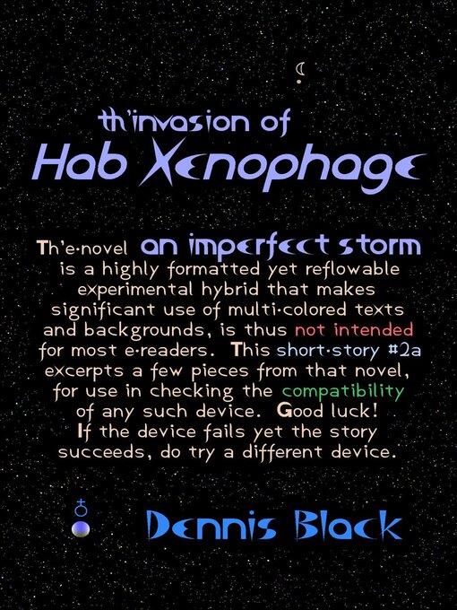 Title details for Th'Invasion of Hab Xenophage by Dennis Black - Available